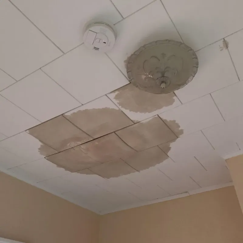 Ceiling Water Damage Repair in Bennington, VT